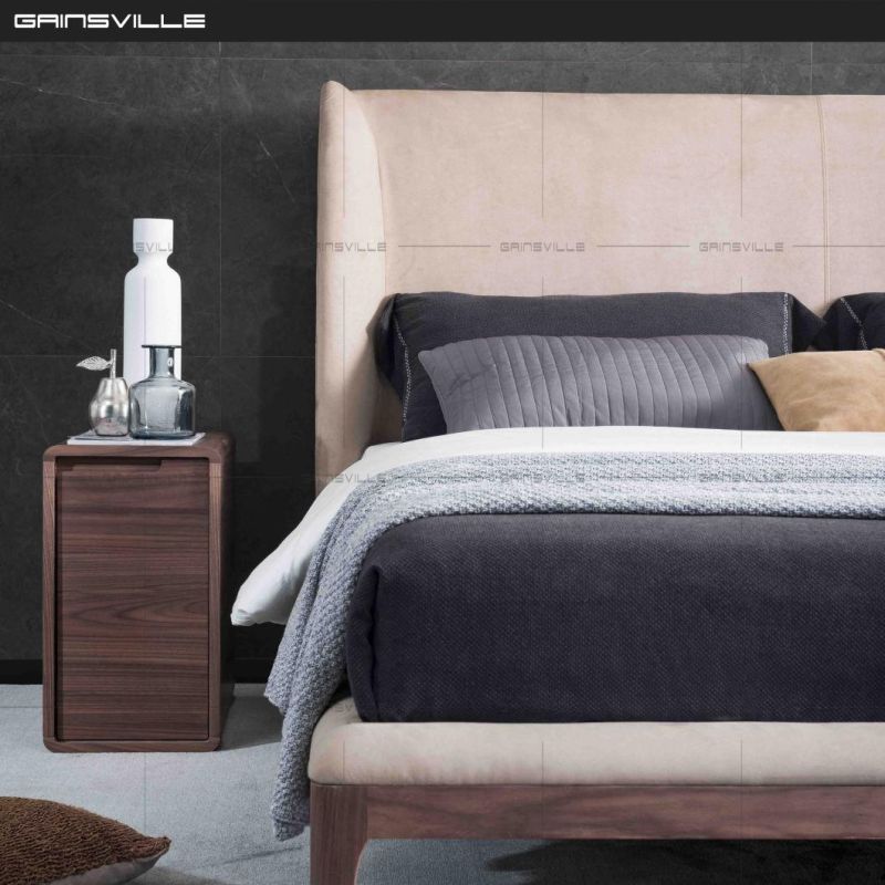 European Style King Bed Headboard for Apartment Gc1831