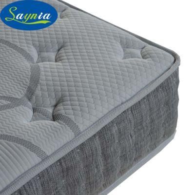 Angel Dream Well Spring Foam Bed Mattress with Pocket Coil Spring for Hotel Bed
