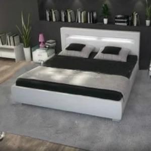 Modern LED Soft Bed (B19-A)