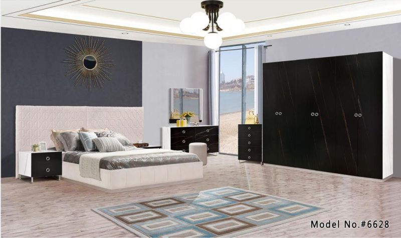 Hot Selling King Size High Gloss Bedroom Furniture Modern Design Bedroom Set