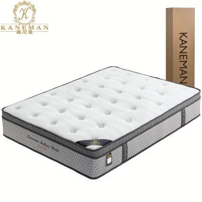 Wholesale Cheap Price Euro Pillow Top Vacuum Packed Compressed Bonnell Spring Mattress
