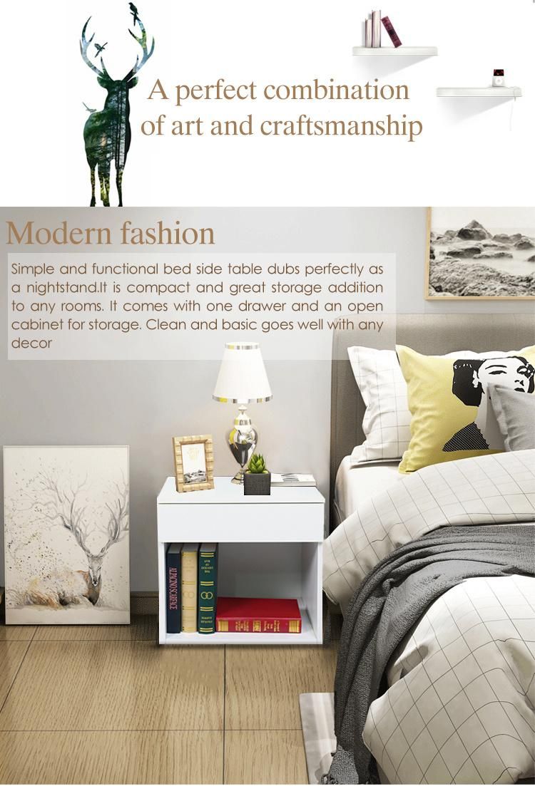 Favorable Price Customized Wooden Bedside Table