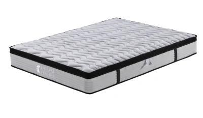 Medium Soft Promotion Full Size Euro Top Pocket Spring Mattress