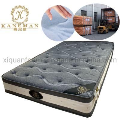 Firm 10inch Memory Foam Mattress Pocket Coil Spring Bed Mattress Bamboo Charcoal Mattress