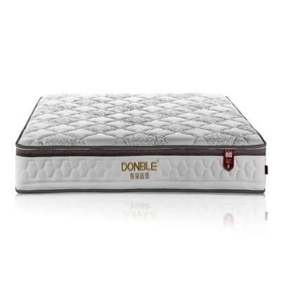 Comfortable Hotel Foam Latex Hybrid Pocket Spring Bed Mattress for Wholesale