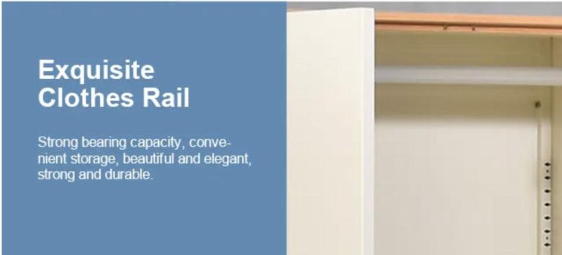 Modren Multifunctional Steel Clothes Storage Cabinet Cupboard Wardrobe