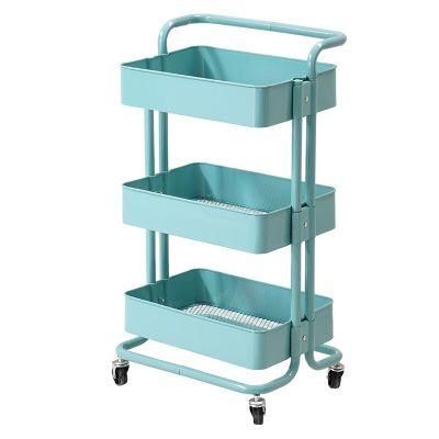 Home Using Storage Rack Steel Storage Wheels Shelf Storage Holder