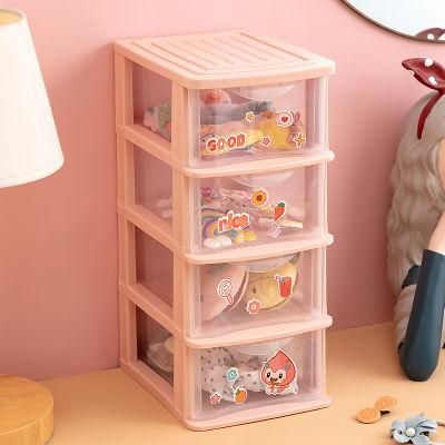 1318 Multiple Layers Plastic Desktop Drawer Storage Box Sundries Sorting Cabinet
