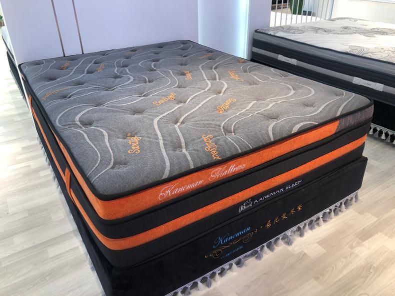 2021 Hot Sale High Gel Memory Foam Pocket Spring Mattress