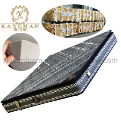 Firm Spring Mattress Bamboo Charcoal Mattress King Size Mattress in Pallet