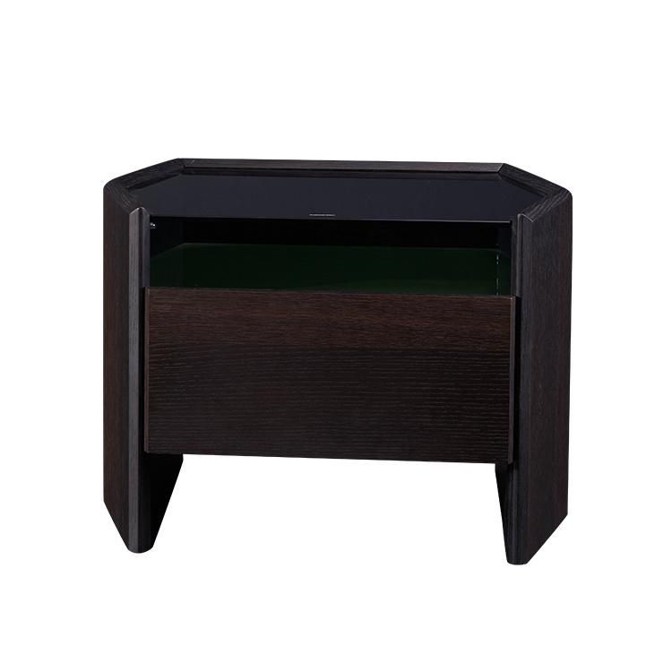 S-Ctg020b Italian Design Wooden Night Stand, Best Selling Modern Night Stand in Home and Hotel Bedroom