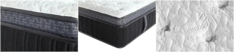 High Density Soft Foam Pocket Spring Mattress for 5 Star Hotel Project Eb15-7