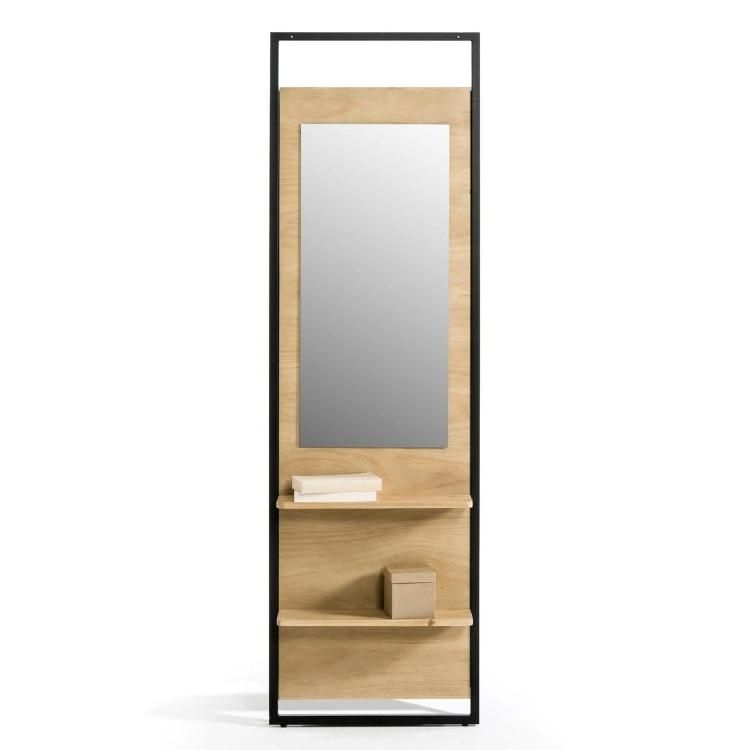 Home Decor Scratch Proof Mirrored Bedroom Cabinet