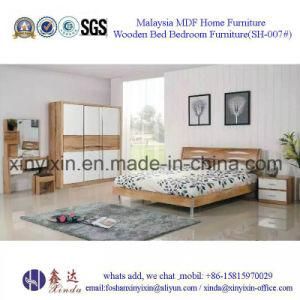 Customized Home Furniture Oak Color Modern Bedroom Furniture (SH-007#)
