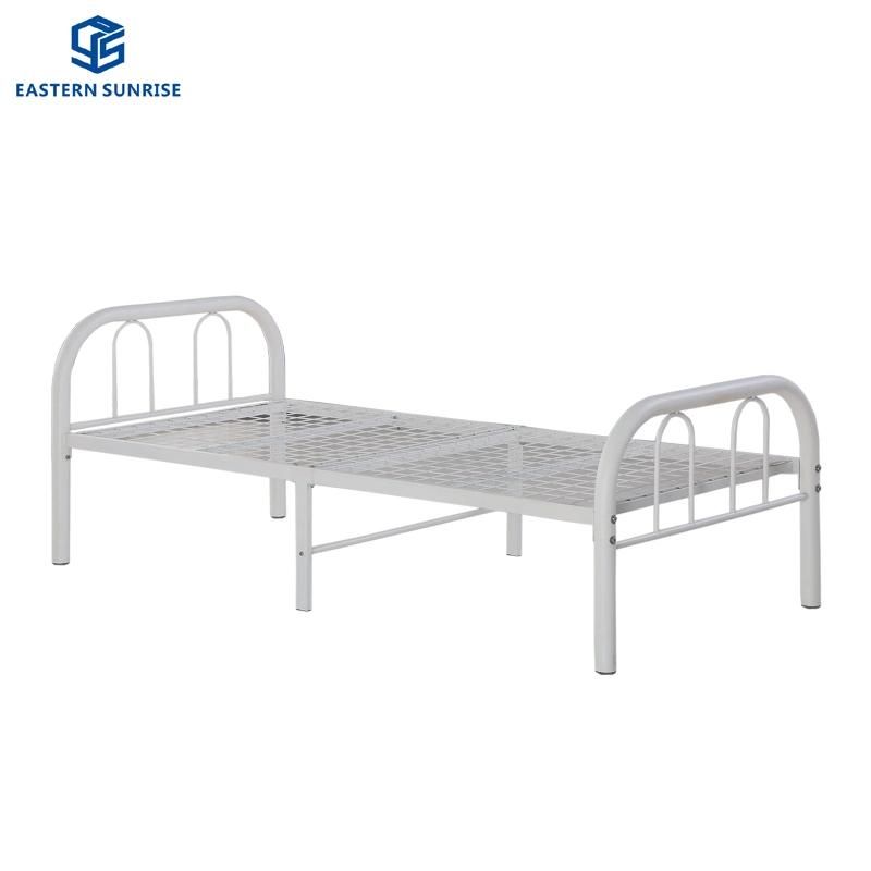 New Design Metal Single Bed for School Dormitory