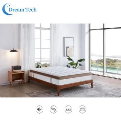 Wholesale Hospital Home Sleep Comfort King Bed Box Top Mattress (LZN1952G9)