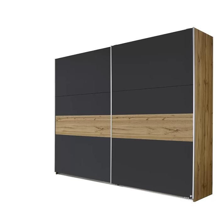 Hot Sales Furniture New Modern Wooden Sliding Door Wardrobe (HF-WF07081)