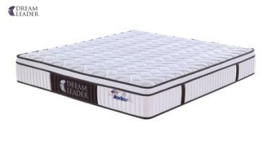 Euro Top Design Pocket Spring Mattress with Memory Foam and Latex