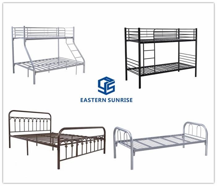 Bedroom Furniture Cheap Iron Bunk Beds Steel Double Beds for Adults