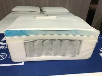 Comfort Pocket Spring Mattress Compressed in Bedroom Bed