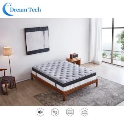 Hotel High Quality Mattress Removable Cover Spring Cool Gel Memory Foam (YY014)