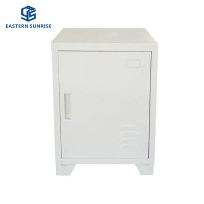 White Bedroom Lamp/Book/Water Table Nightstand with Feet