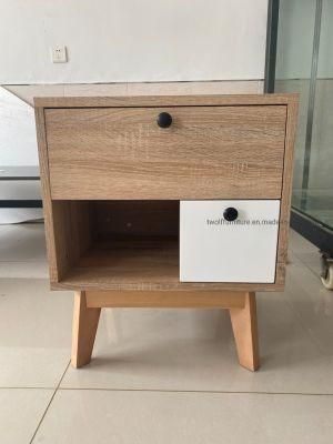 Modern Furniture Bedside Table Solid Wood Night Stand Cupboard Dining Room Furniture Set