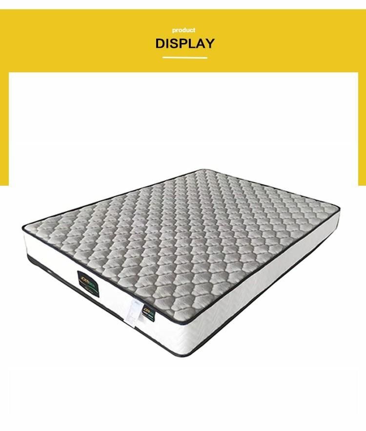 2020 Fashion Portable Wholesale Hybrid Size Latex Bamboo Sleeping Sponge Pocket Spring Mattress for Bed
