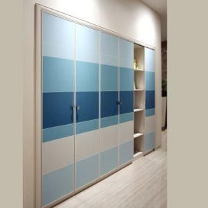 Oppein Colorful Swing Door Built in Wooden Wardrobe (YG11244)