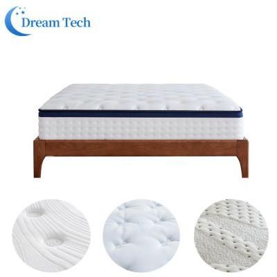 Deep Ergonomic Design Skin Adaptation Spring Foam Mattress in a Box