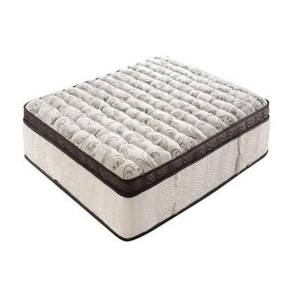 Home Use Euro Pillow Top Soft Foam Layer Spring Mattress