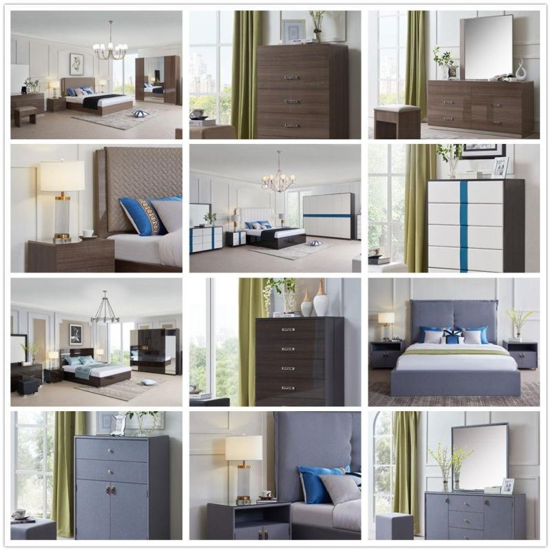 New Simple Design Modern Bedroom Set with Comptitive Price