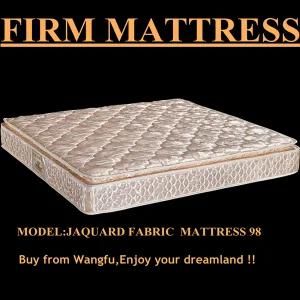 Wholesale Jacquard Fabric Pillow Top Mattress (S98)