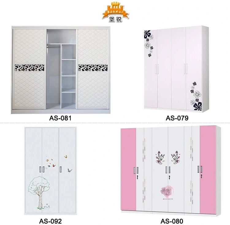 Pretty Design Metal Wardrobe 3 Door Steel Almirah