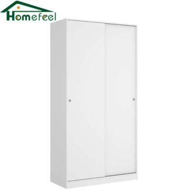 Modern Minimalist Style White Wooden Wardrobe Bedroom Furniture Quality Wholesale