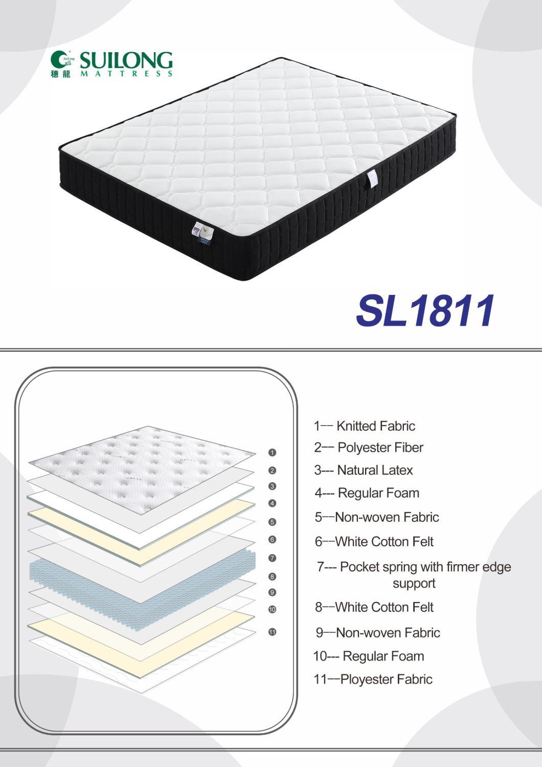 Good Sleep Mattress Hybird Mattress Home Used Spring Mattress