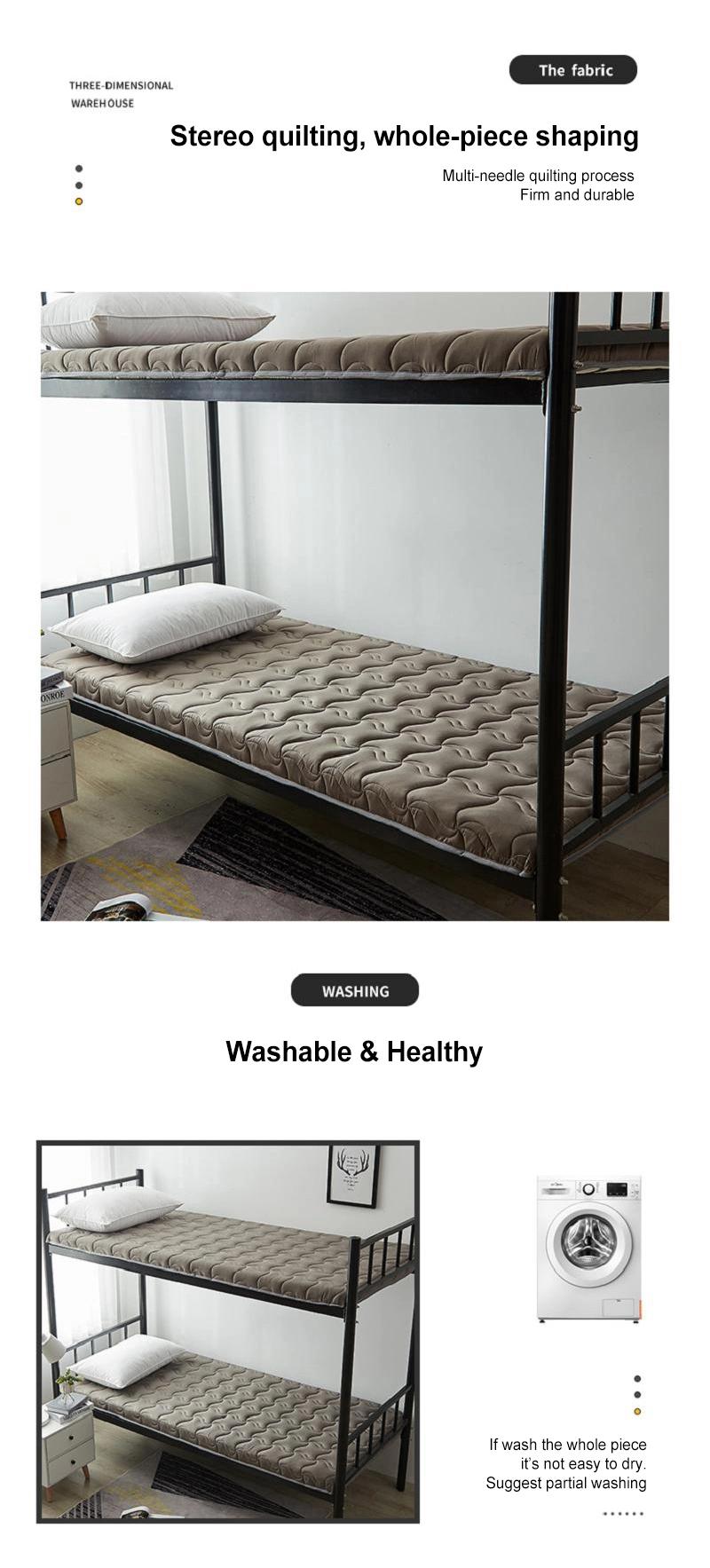Travel Bed Sleeping Pad Thin Multi-Purpose Damp-Proof Comfortable Full XL
