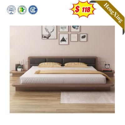 Knock Down Packing Massage Wooden Bed with Wardrobe