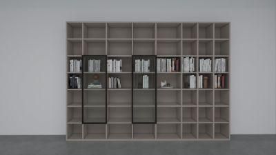 China Factory Modern Design High Quality Living Room Furniture Stylish Simple Multifunctional Display Cabinet Bookcase