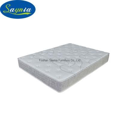 High Quality Cooling Pad Well Spring Mattress for Hotel Bed