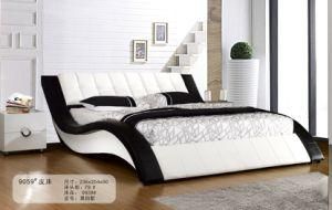Comfortable Living Room Bed Leather Bed Soft Bed Home Furniture Hotel Furniture