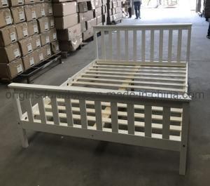 Wooden Double Bed with Small Package Carton