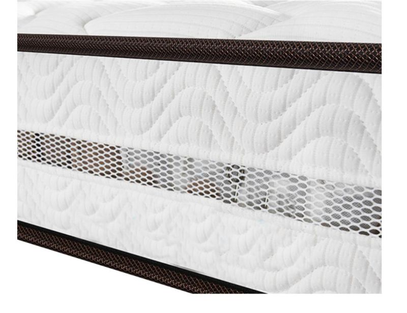 Bedroom/Furniture/Hotel-Top Natural Latex Memory Foam Pocket-Coil-Spring 3D Mattress