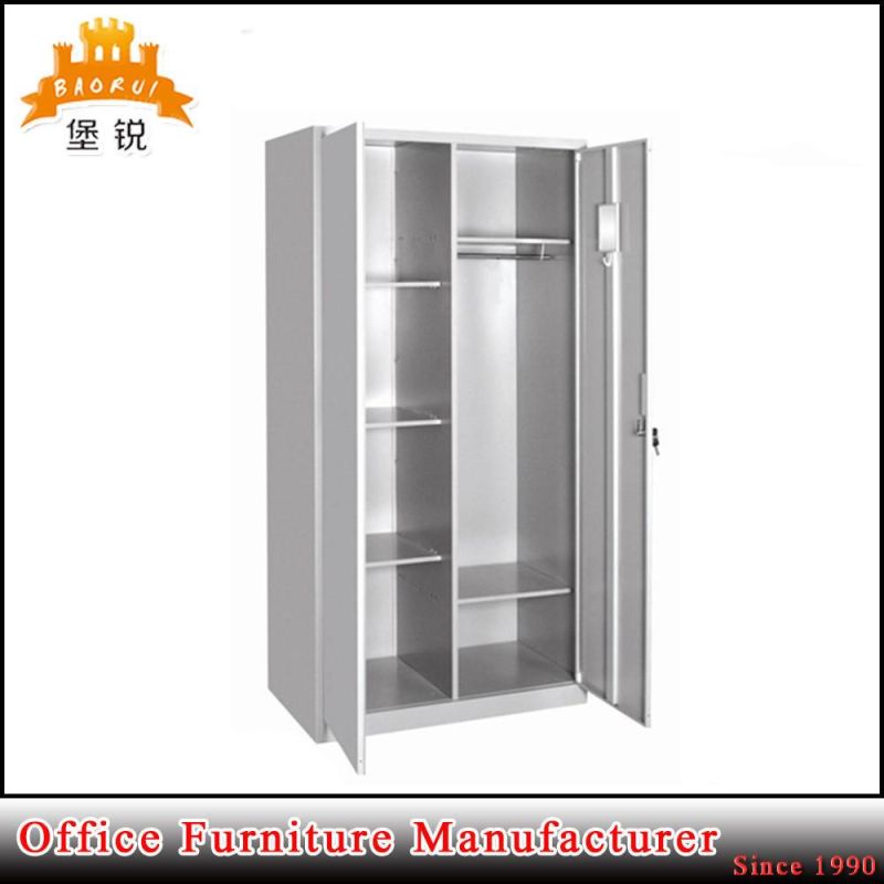 Fire Cabinet Design Steel Double Colour Bedroom Wardrobe