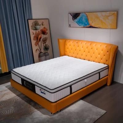 New Memory Foam and Latex Dreamleader/OEM Compress Roll in Carton Box Spring Lingmeng Mattress