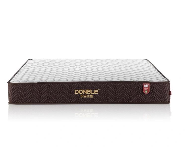 China Manufacturer 5 Star Hotel Bedroom Foam Spring Mattress Latex for King Double Bed Mattress