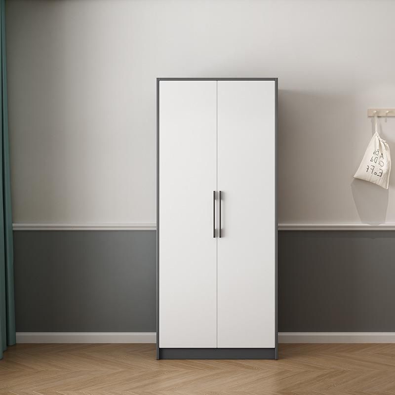 Custom Apartment Furniture, Paint-Free Board and Top Cabinet, Modern Minimalist Style 2/3/4 Door Wardrobe