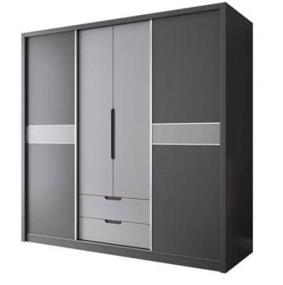 Luxury Popular Industrial Furniture Closet System Clothes Storage Cabinet Wardrobe Modern Wooden Wardrobes