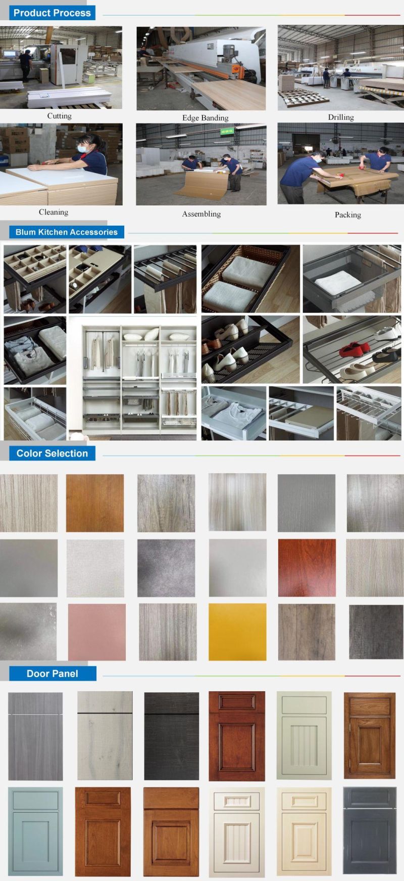 Modern Customized Design Home Bedroom Furniture Wooden Wardrobe Furniture