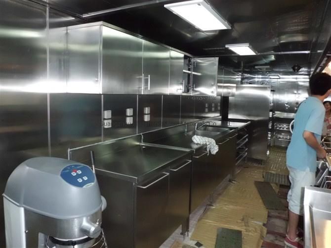 One Sink Dresser with Stainless Steel (HS-022)
